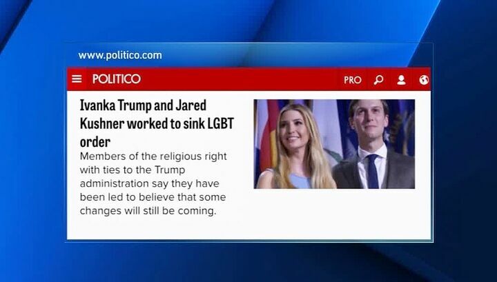 Дочь Трампа Иванка помешала издать указ об ущемлении прав ЛГБТ в Америке