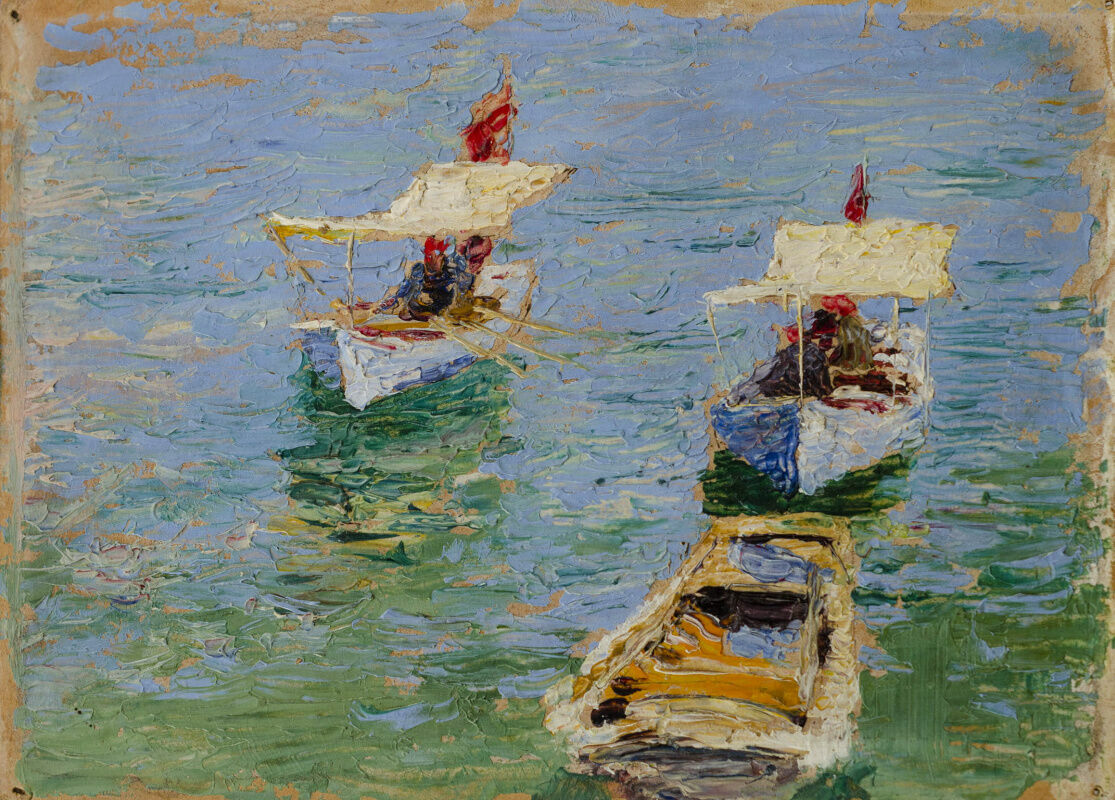 Егише Тадевосян. «Лодки. Трапезунд» (1906)