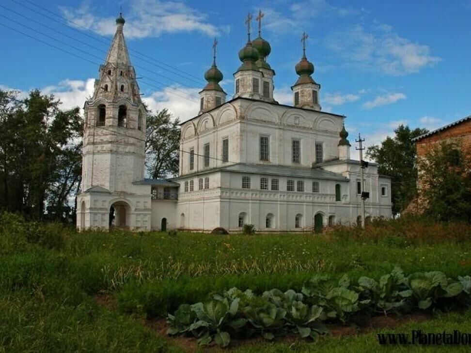 Троице-Гледенскйи монастырь в Великом Устюге