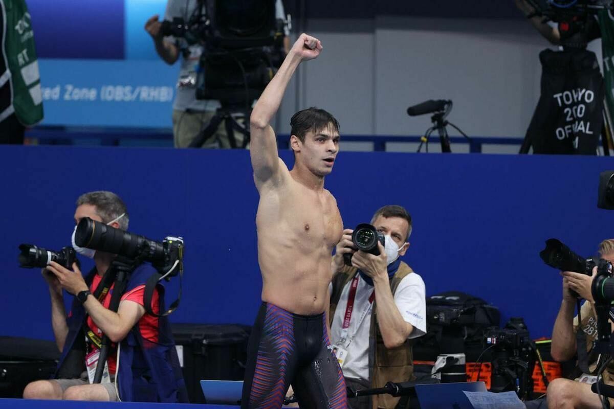 Евгений Рылов завоевал олимпийское золото на дистанции 200 метров на спине
