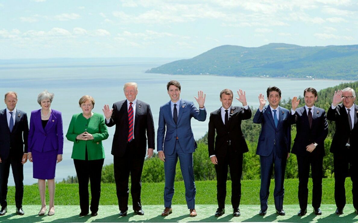 «Трамп пустил-таки саммит G7 под откос». Когда фотография лучше слов