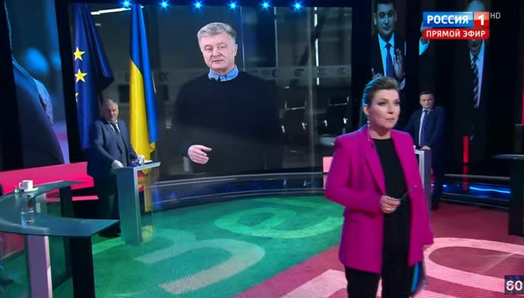 Украина вместо коронавируса, или зачем Телевизор требует похудевшей головы Порошенко