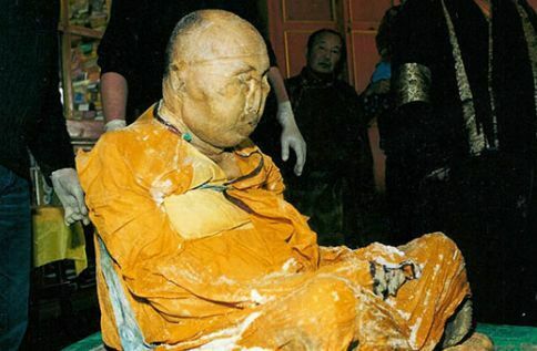 Нетленное тело Ламы Итигэлова в Иволгинском дацане в Бурятии
