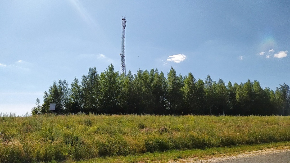 В Тверской области сожгли вышку сотовой связи