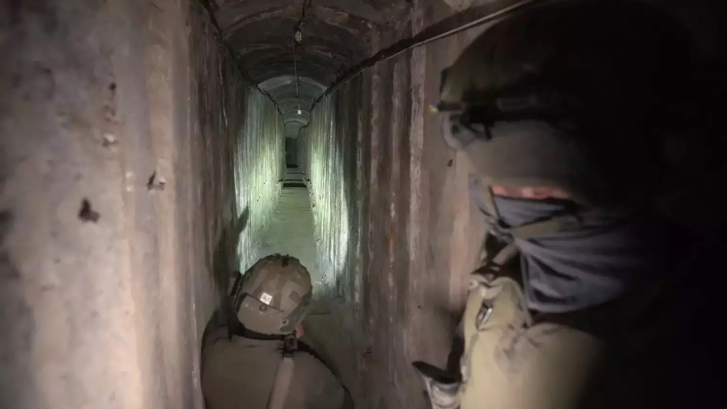 Улица «подземного города» в Газе