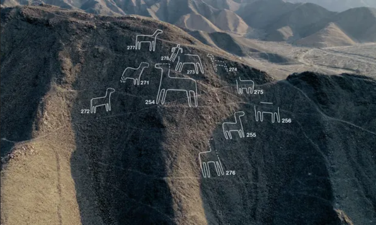 168 новых геоглифов Наски обнаружено в Перу