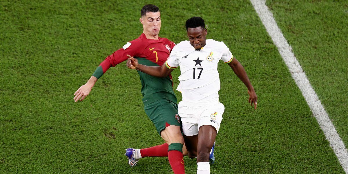Сборная Португалии по футболу выиграла у Ганы со счетом 3:2 на чемпионате мира