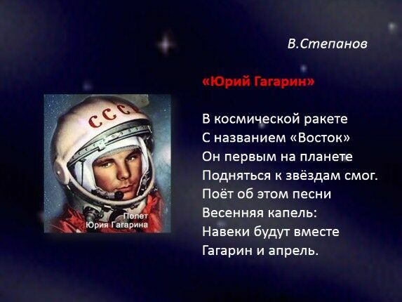 Полет Юрия Гагарина вдохновлял на самые высокие чувства. А что теперь?