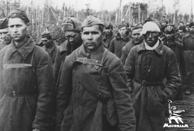 Солдаты РККА в немецком плену