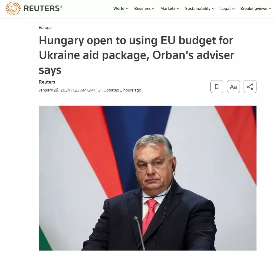 Орбан уже не против