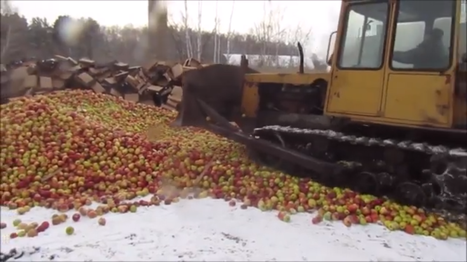 Видео дня: в сети появился новый клип хита «Яблоки на снегу»