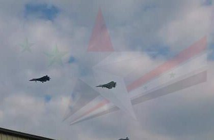 Сирийские активисты засняли на видео два новейших истребителя Су-57