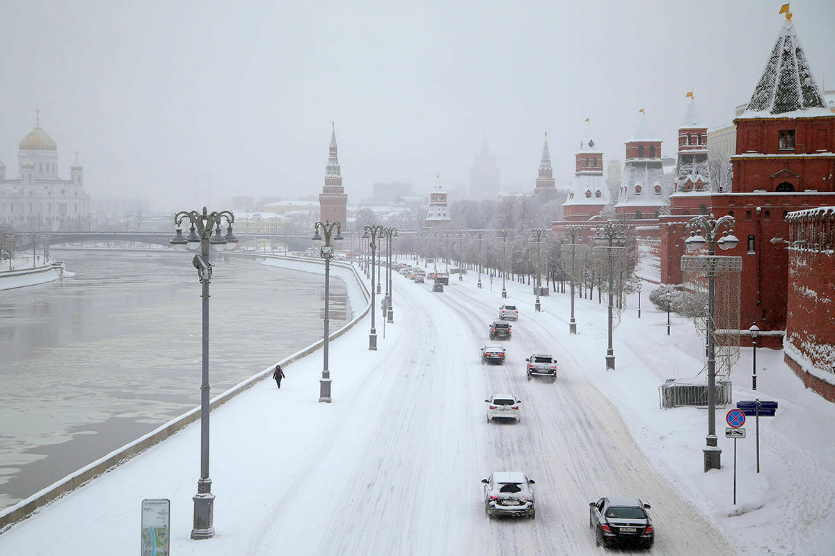 В Москве ожидается снег в новогоднюю ночь