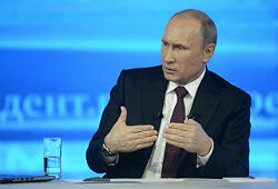 «Прямая линия»: россиян больше интересует Крым и Украина