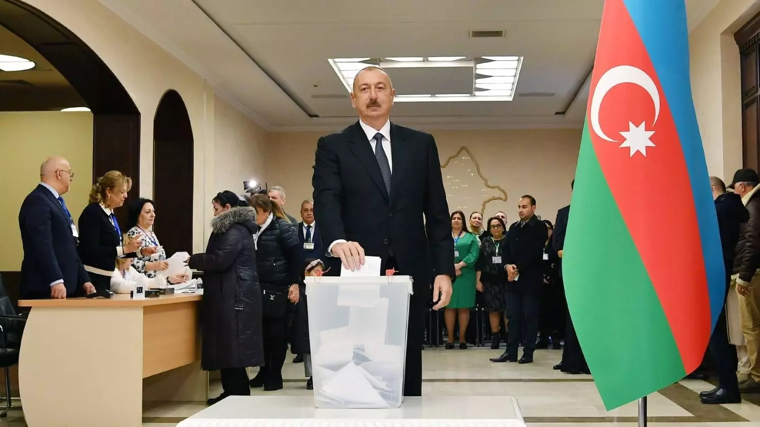 Президент Азербайджана Ильхам Алиев с более, чем 92% голосов — лидер электоральных гонок на постсоветском пространстве
