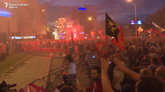 В Македонии прошли акции протеста против переименования страны