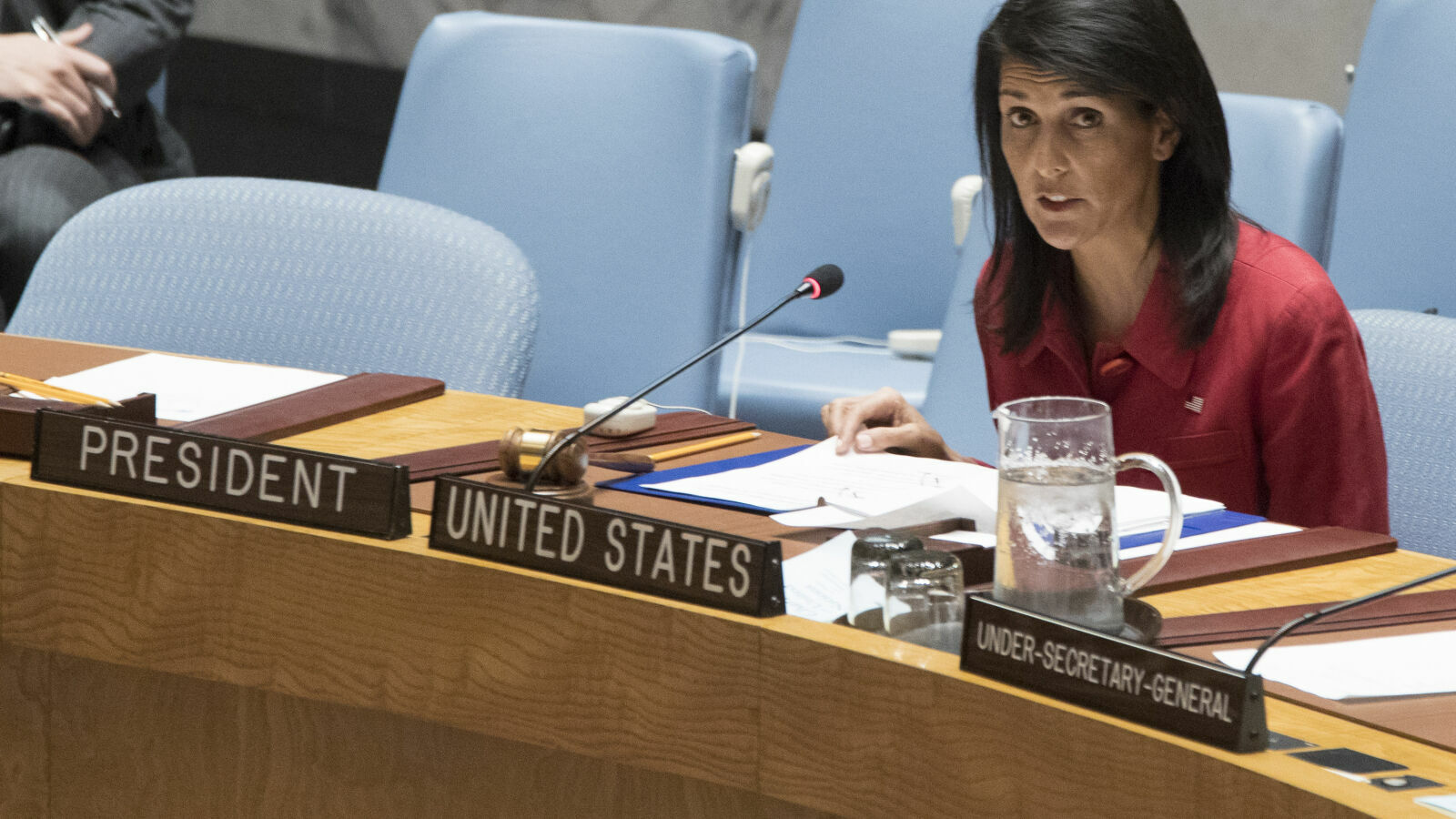 Постпред США в ООН Ники Хэйли: "Ярость и огонь - это то, что мы можем сделать"