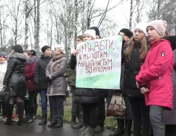 Во Владимирской области треть населения города Карабаново протестовала против свалки