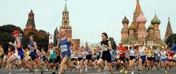 В Москве на время марафона перекрыли центральные набережные