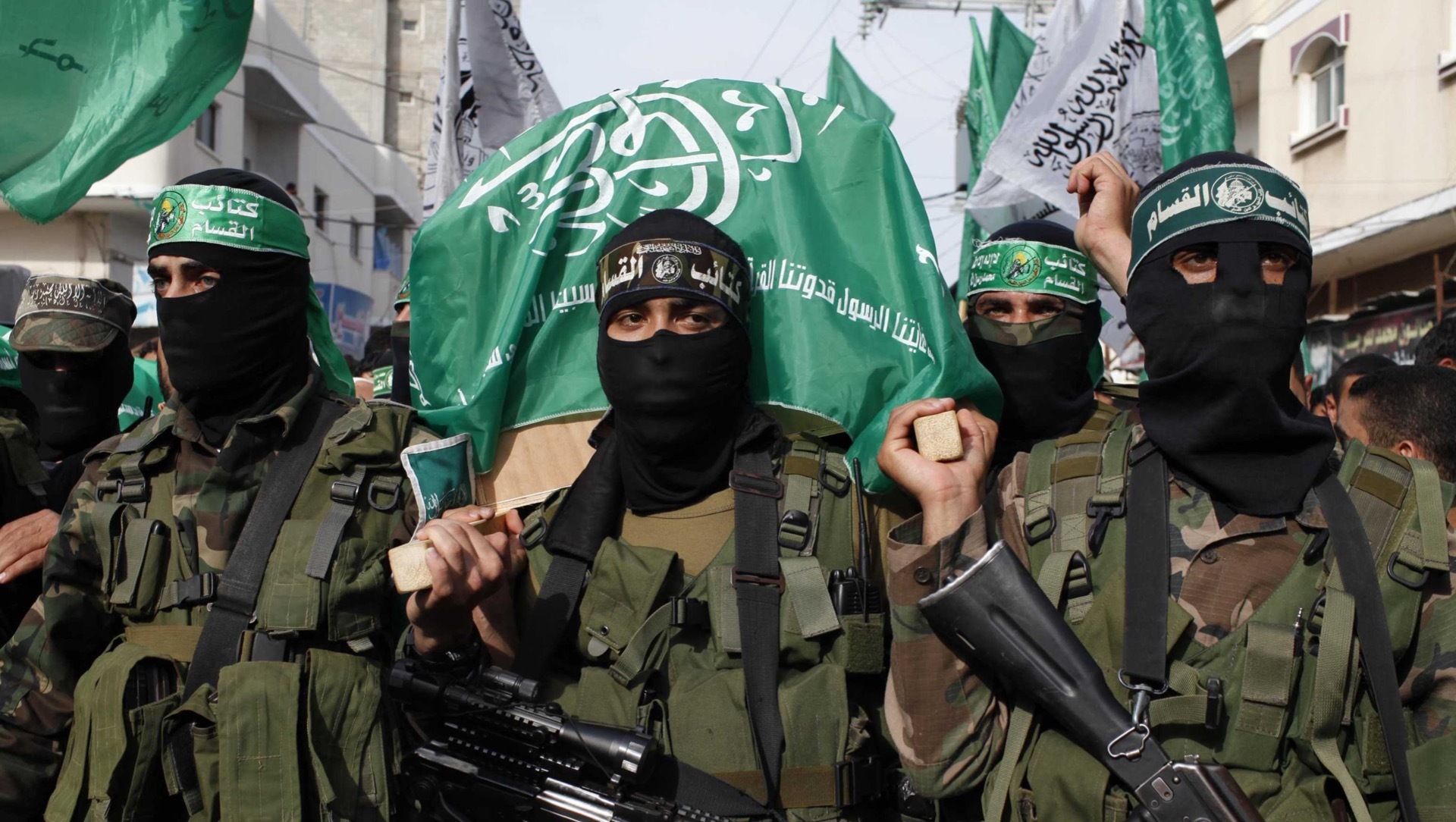 Бойцы ХАМАСа