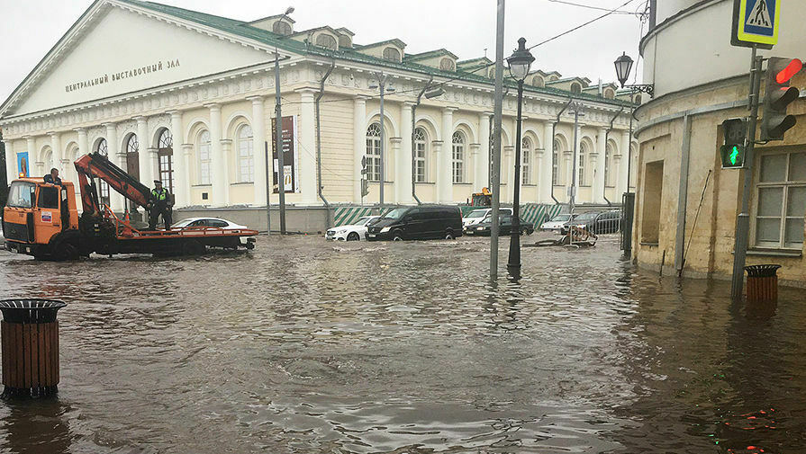 Москву затапливает из-за постоянного благоустройства