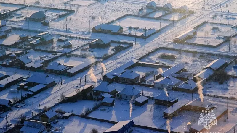 В Хакасии установились трескучие морозы, лишившие жителей электричества