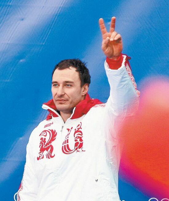 Двукратный олимпийский чемпион по бобслею Алексей Воевода