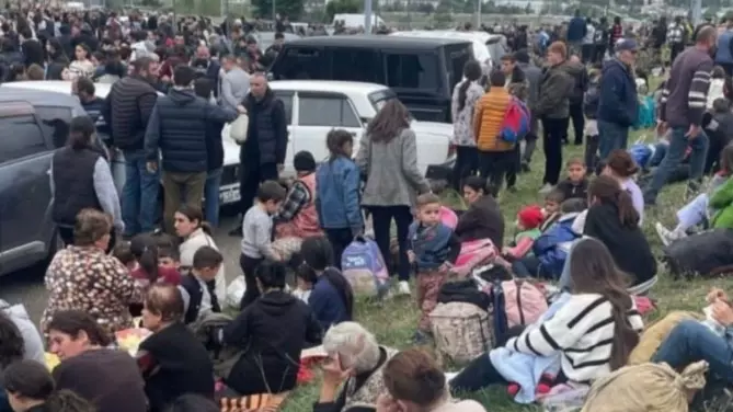 Беженцы из Нагорного Карабаха