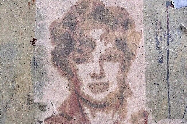 Закрашенный портрет Людмилы Гурченко проступил на стене дома