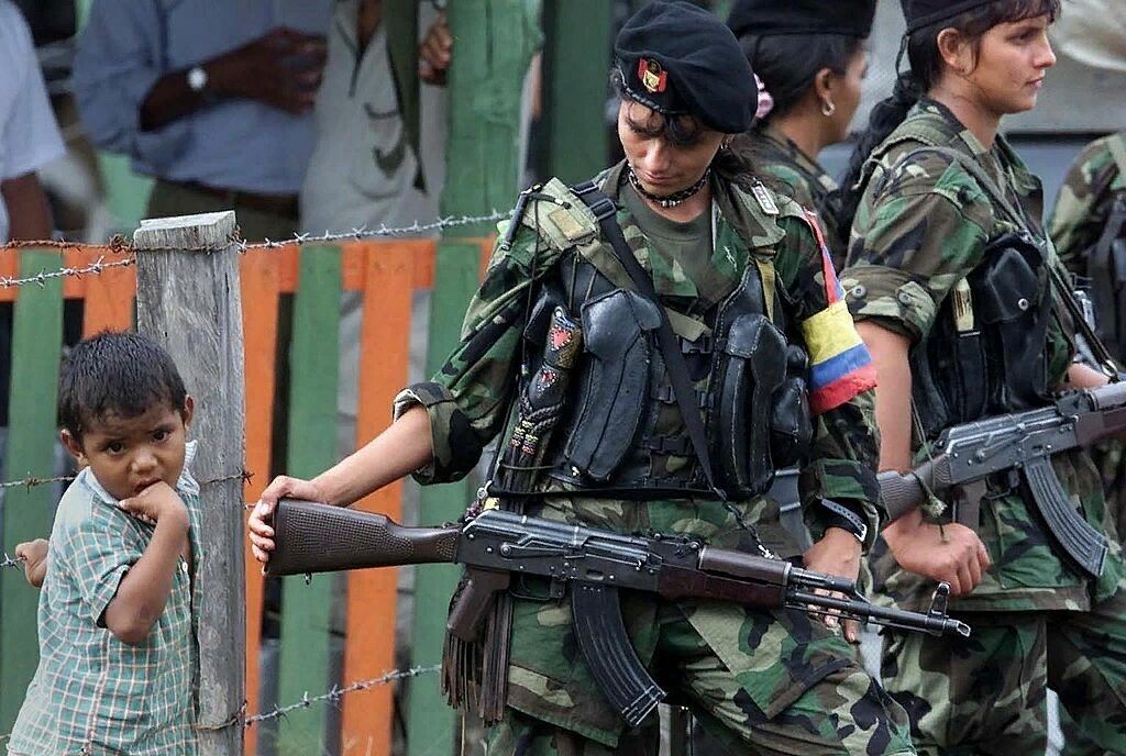В рядах FARC воевали женщины