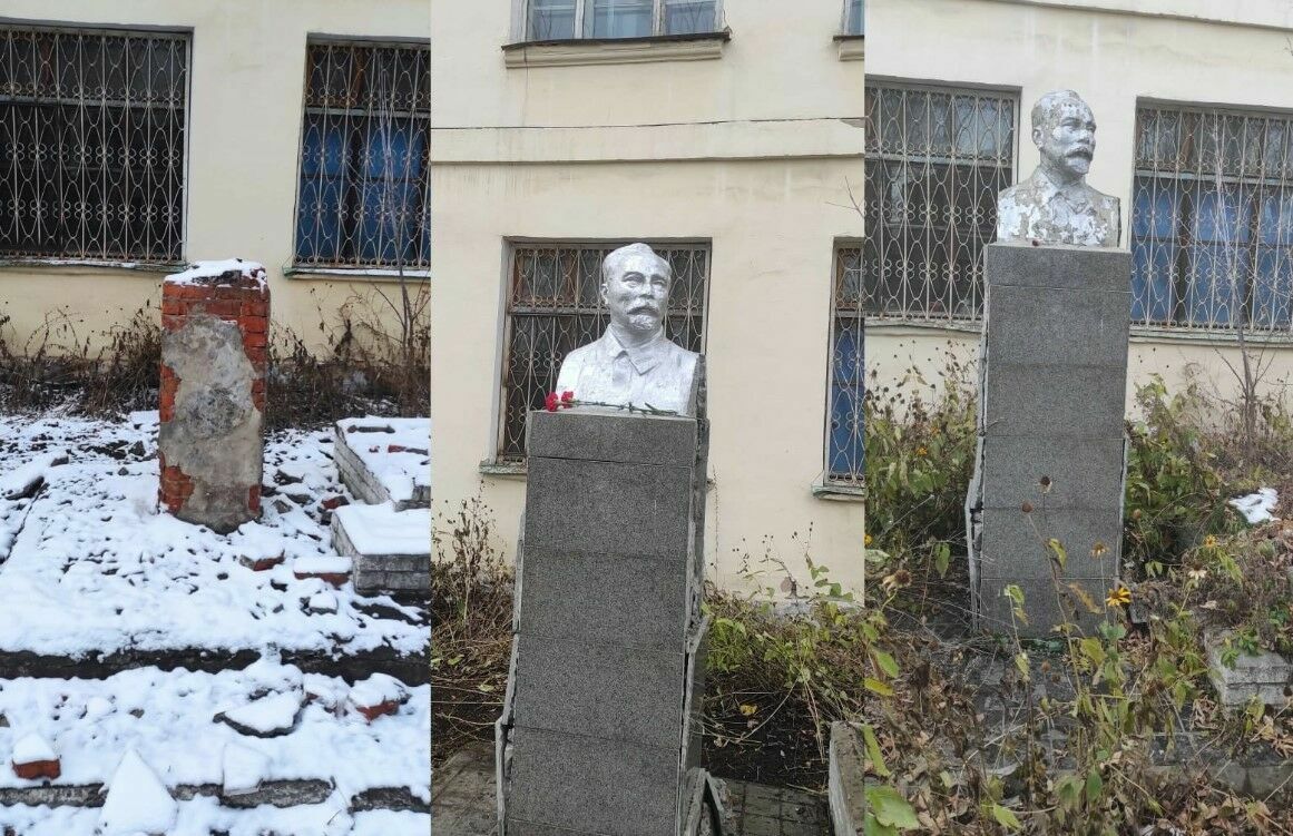 Омич забил тревогу: неизвестные снесли памятник Феликсу Дзержинскому
