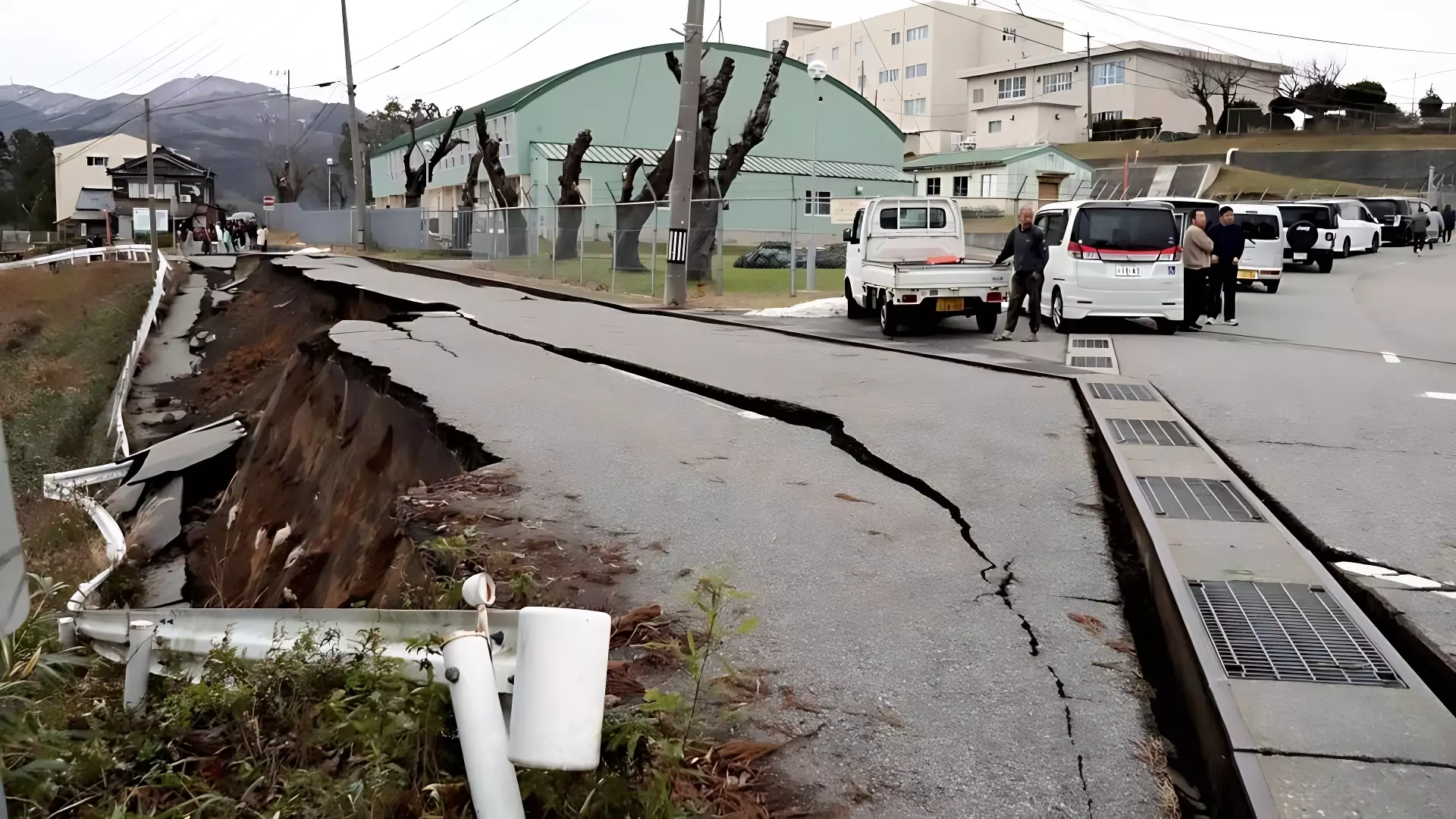 Землетрясение в Японии