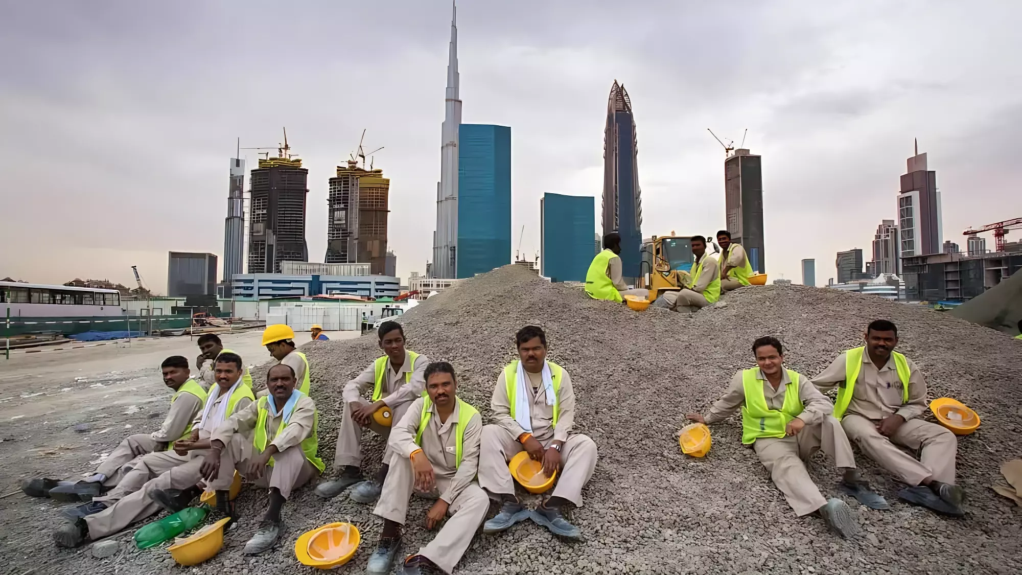 Дубай был построен индийскими строителями