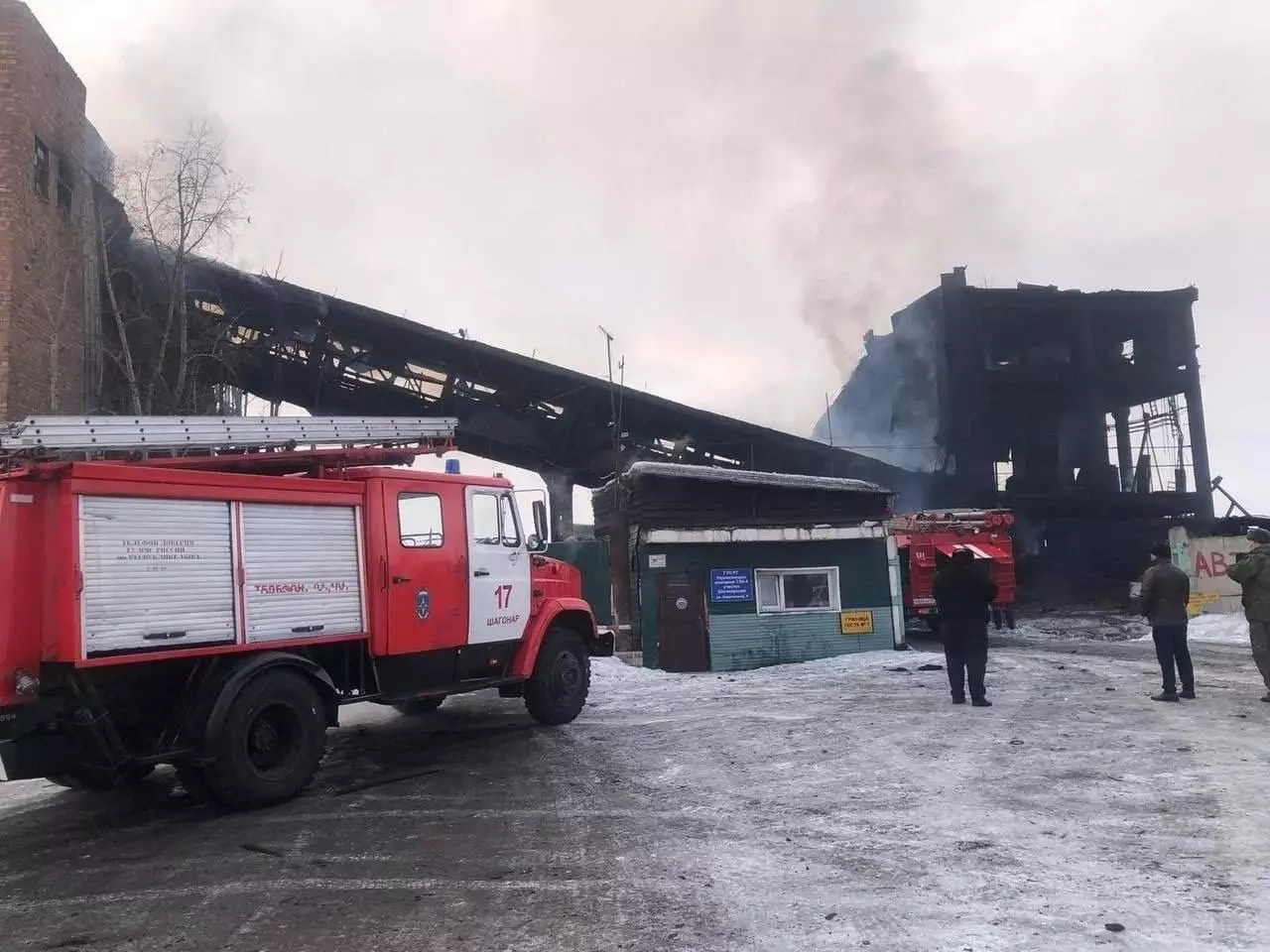 Более 20 человек пострадали в результате пожара и взрыва на Шаногарской ТЭЦ