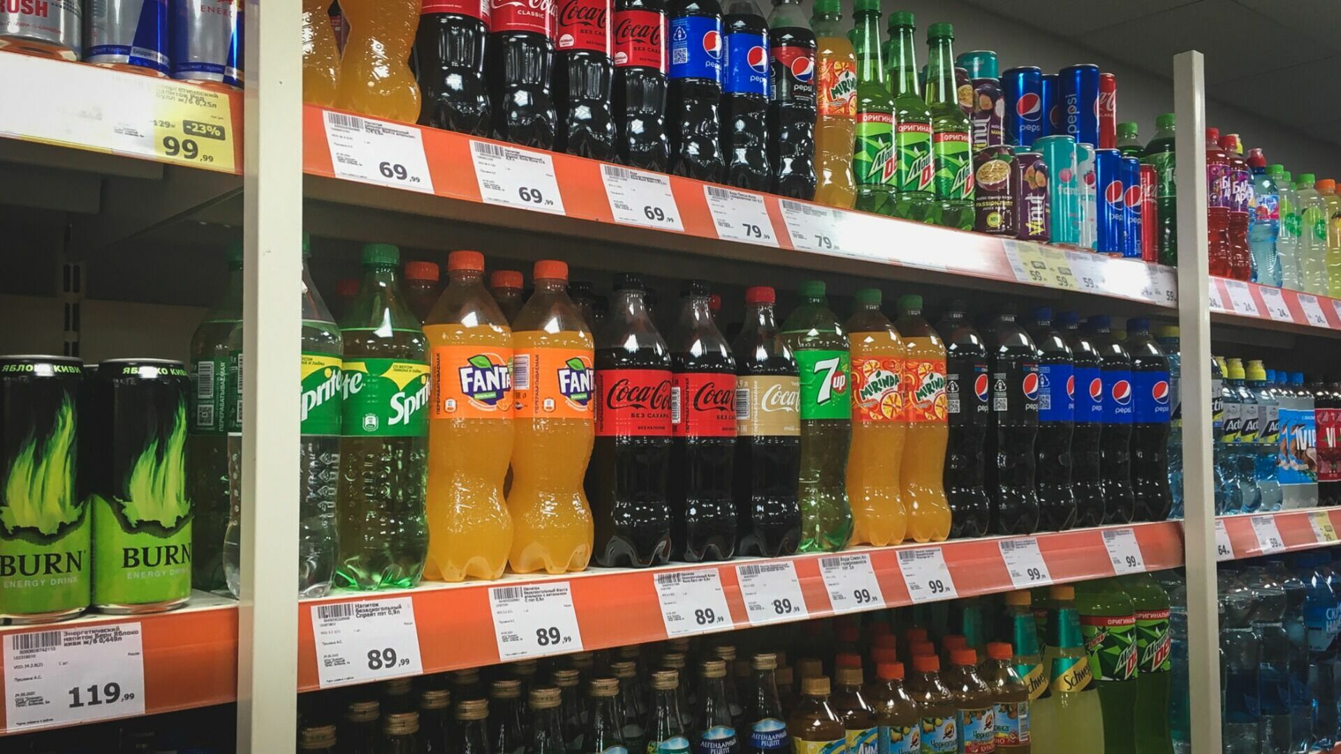 Coca-Cola лидирует по продажам среди газированных напитков в стране