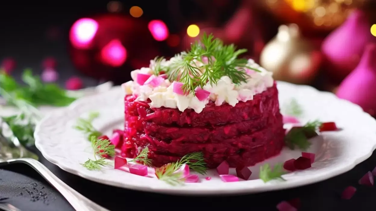 Наряду с Оливье, одним из самых популярных новогодних салатов считается "селедка под шубой".