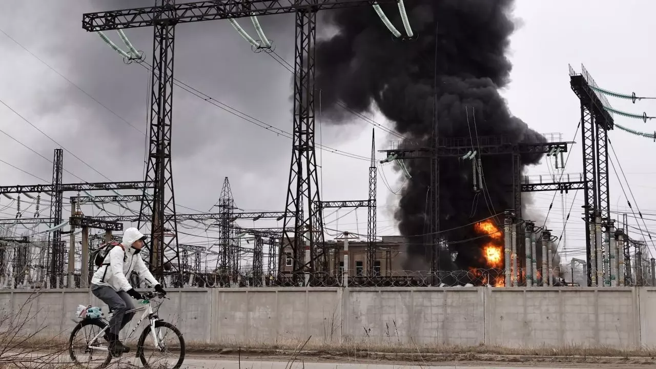 Украинская энергетическая инфраструктура сильно пострадала от российских ударов