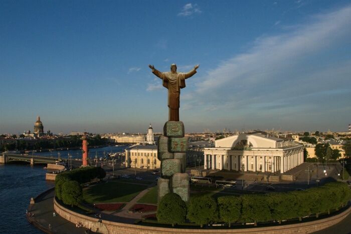 Установят ли 80-метровую статую Христа в окрестностях Петербурга?