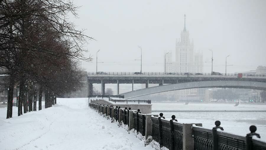 В Москву идут крещенские морозы