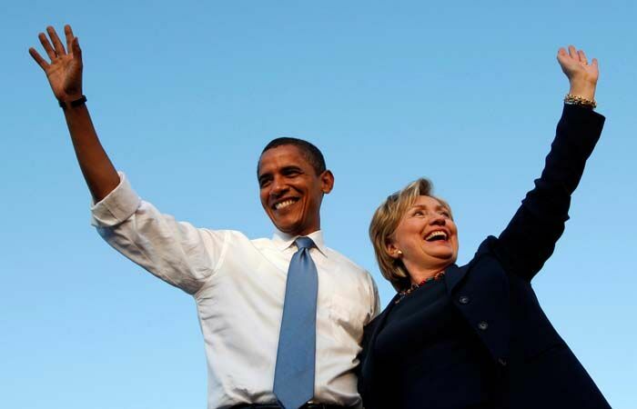 Самыми почитаемыми в США людьми стали Барак Обама и Хилари Клинтон