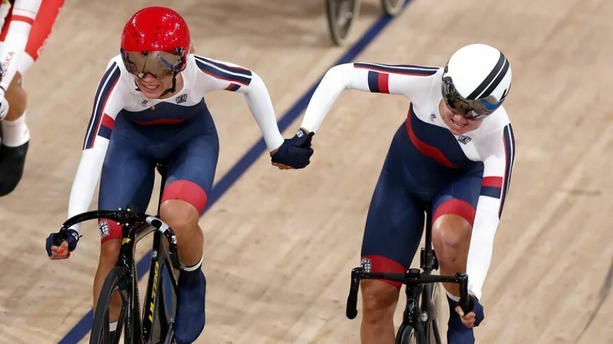 Российские велогонщицы взяли бронзу в мэдисоне на Олимпиаде в Токио