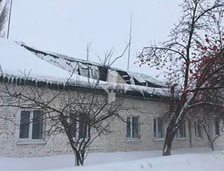 В Воронежской области обрушилась крыша детского сада