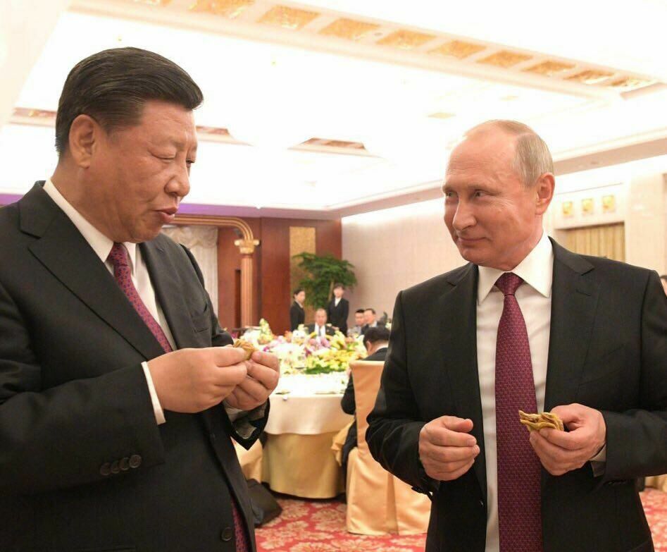 Путин, Си и китайские овощные блины