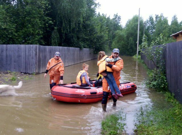В Приамурье из-за наводнения началась эвакуация населения