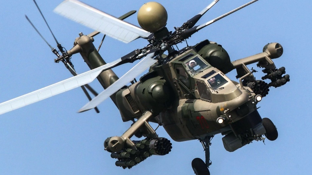 Вертолет Ми-28Н впервые уничтожил дрон над Орловской областью