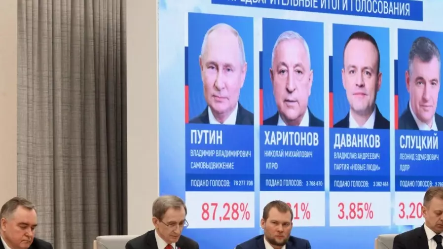 Владимир Путин в пятый раз стал президентом РФ