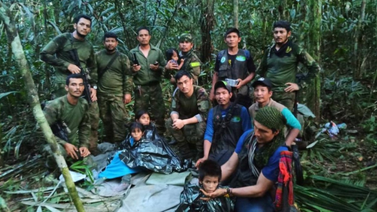 В джунглях Колумбии нашли четверых выживших детей через 40 дней после авиакатастрофы
