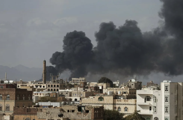 Арабская коалиция совершила атаку на Йемен
