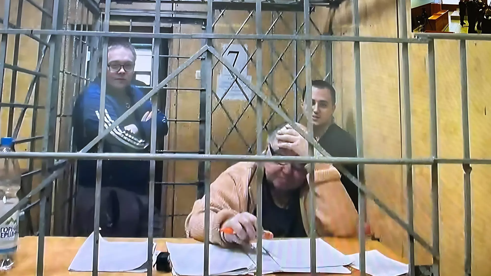Борис Шпигель на суде
