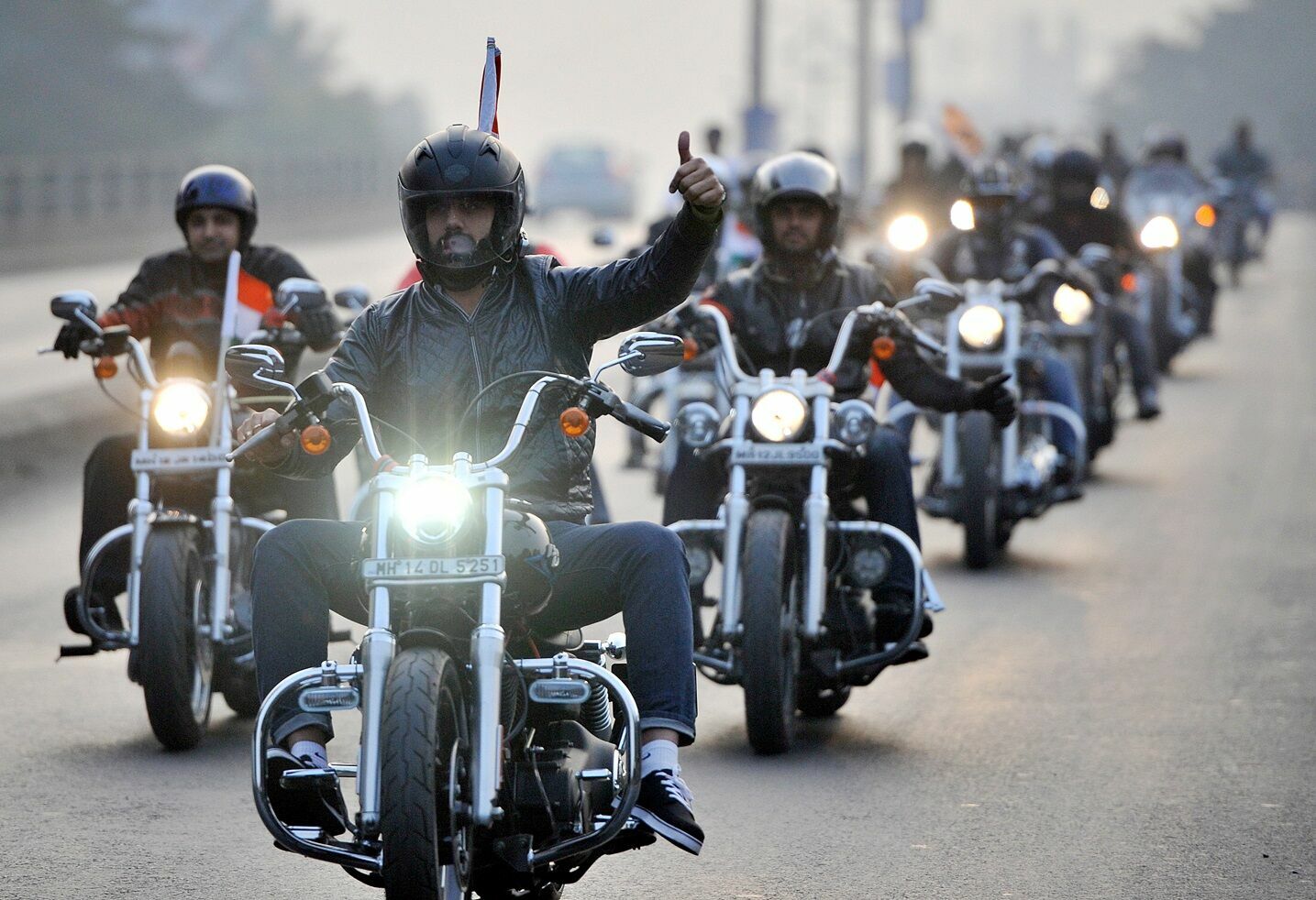 Мотоциклисты просят Путина отменить транспортный налог